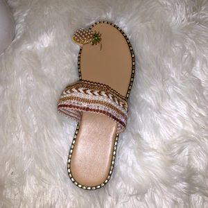 Pineapple women sandals